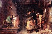 Adriaen Brouwer Tavern Scene oil painting artist